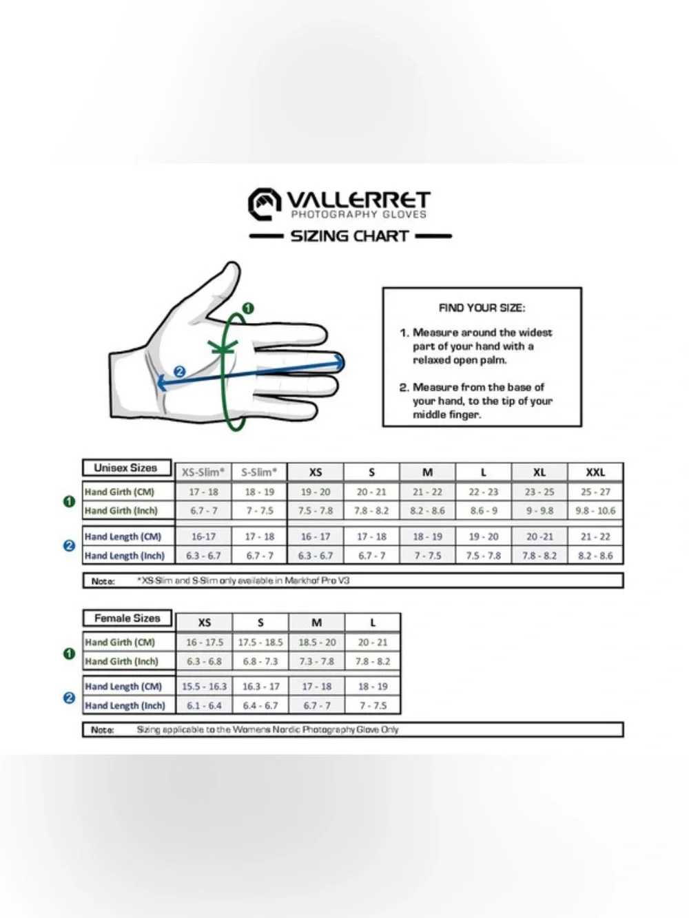 Vallerret Skadi Mitt Photography Gloves Black Size Large Unisex New With Tag